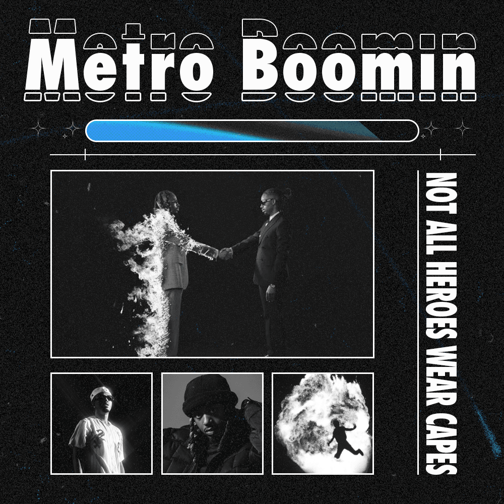 Affiche Metro Boomin créée par Valentin