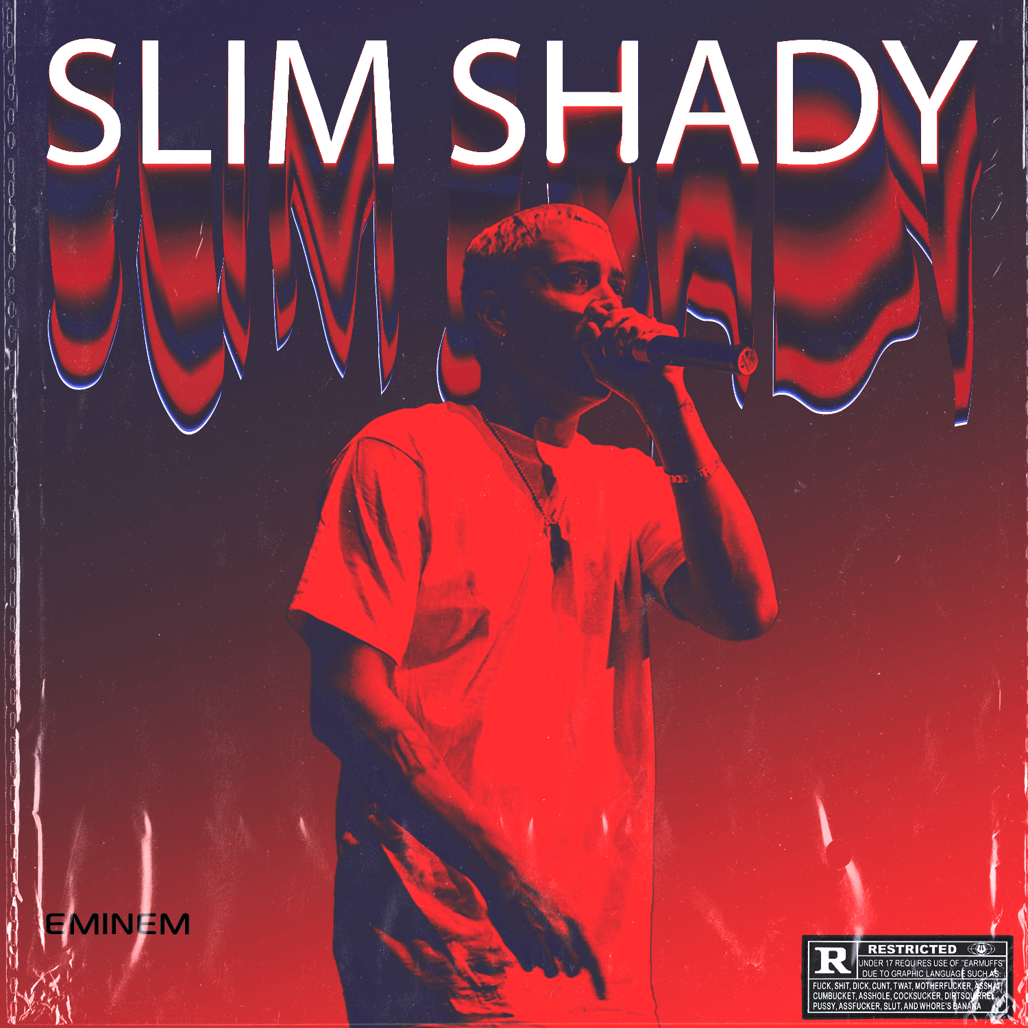 Affiche Slim Shady — Live créée par Valentin