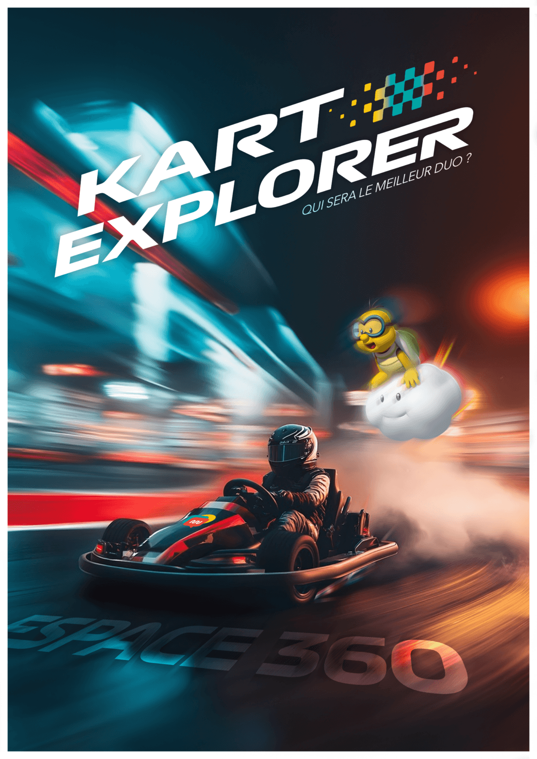 Affiche Kart Explorer pour le BDE